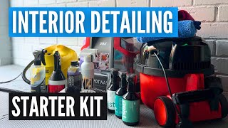 Interior Car Detailing Starter Kit  My Essential Products [upl. by Bianka]