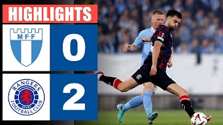 Malmö FF vs Rangers 0  2  HIGHLIGHTS amp ALL GOALS  Europa League 202425 [upl. by Stoeber]