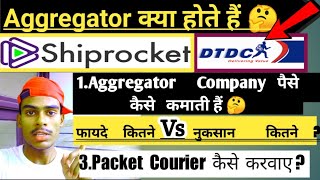 What is aggregator company in Hindi  ecommerce amp Courier service aggregator bussiness models india [upl. by Akenahc453]