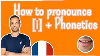 The vowel i  French pronunciation in context [upl. by Melania640]