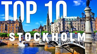 10 BEST Things To Do In Stockholm  Stockholm Travel Guide [upl. by Qooraf]