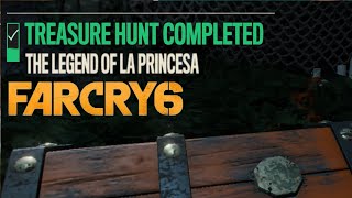 Far Cry 6 Treasure Hunt 2 Blue Hole Cave The Legend Of La Princesa  Side Missions [upl. by Yrrad]