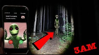 CALLING DAME TU COSITA ON FACETIME IN SLENDERMAN FOREST  I FOUND DAME TU COSITA IN A FOREST [upl. by Yatnahc]