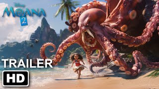 MOANA 2 – The Trailer 2024 Auliʻi Cravalho Dwayne Johnson  Disney [upl. by Sivahc811]