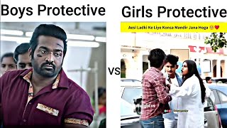 Boys 😎 Protective VS Girls Protective 👀 how girl amp boy protect themselves [upl. by Goldshell125]