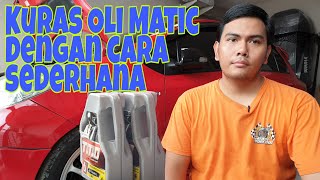 Tutorial Kuras Oli Transmisi Automatic  DIY Flushing Oli Matic [upl. by Nahtaj]