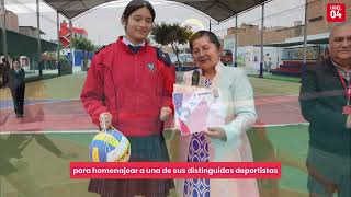 Alexa Vega Centeno ¡inspiración para nuestros estudiantes🏐 [upl. by Nnov]