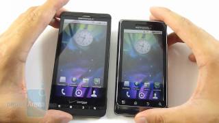 Motorola DROID 2 vs Motorola DROID X [upl. by Vinnie]