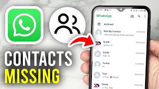 Fix WhatsApp Not Showing Contacts Names On Android  Full Guide [upl. by Ahsiele968]