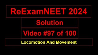 NEET 2024 very important topic  LOCOMOTION and MOVEMENT  NCERT  Class 11 [upl. by Jenine759]