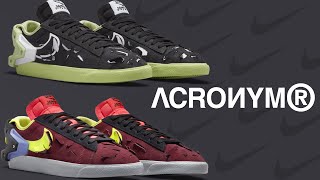 ACRONYM x Nike Blazer Low Collab 2022  HOW TO COP  Release Info amp Resell Predictions [upl. by Link]