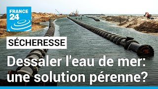 Dessaler leau de mer une solution pour lutter contre les sécheresses • FRANCE 24 [upl. by Herc949]