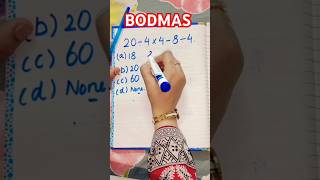 MATHS PROBLEMS maths bodmas shortsfeed shorts [upl. by Woolcott]