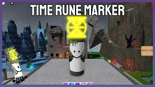 How to find the quotTime Runequot Marker ROBLOX FIND THE MARKERS [upl. by Demah]