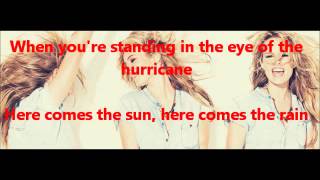 Bridgit Mendler Hurricane  Lyrics [upl. by Nosniv]