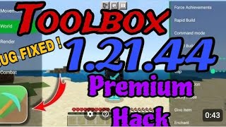 Toolbox 12144 Premuim Apk 32 bit minecraft Toolbox Download Mediafire Link  Best Hack Client [upl. by Anirres]