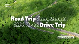 Jeju Travel Jeju Island 1100 Road Drive Trip [upl. by Imnubulo173]