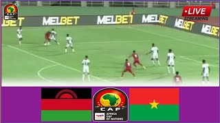 🔴Live Match Malawi vs Burkina Faso  Full Stream Africa Cup of NationsAFCON Qualifiers2024 [upl. by Anesor]