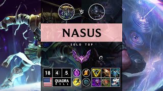 Nasus Top vs Shen  NA Master Patch 1413 [upl. by Belia]