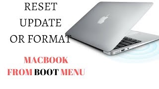 How to reset macbook air 2017 Hindi  Reset Macbook  Format macbook [upl. by Minna203]