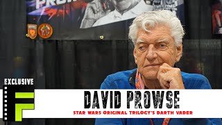 David Prowse aka Darth Vader Says Why His Voice Was Cut at Awesome Con [upl. by Tyre]