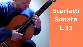 Scarlatti Sonata L33 K87 [upl. by Oak488]