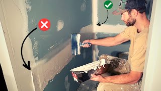 Basement Drywall Tips and Tricks How to Finish a Basement Episode 5 [upl. by Ennaeilsel632]