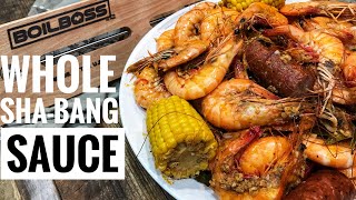 How to Boil Shrimp with Boiling Crab’s ShaBang Sauce Using Boil Boss [upl. by Epuladaug]