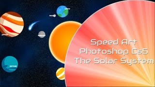 Photoshop Cs5The Solar System Custom Made [upl. by Kirsten732]