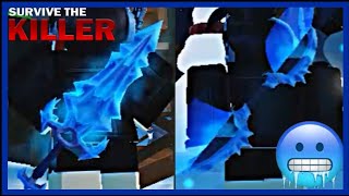 Winterbane and Northsunder Showcase🥶 Spectrum Knifes  Roblox Survive The Killer [upl. by Cis458]