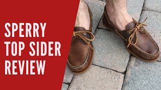 Boat Shoes  Top Sider  Sperry Shoes Review  Reseña Zapatos Sperry [upl. by Atiuqes]