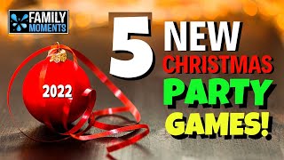 5 BRAND NEW CHRISTMAS PARTY GAMES for 2022 [upl. by Wampler690]