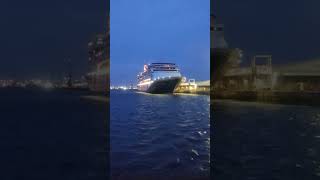 Blue Hour Bolette cruiseship ship vessel cruise cruising fredolsen youtubeshorts shortvideo [upl. by Warrick299]