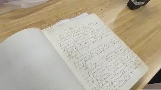 Historic journals from Newark school heading to DC [upl. by Aihsenyt]