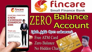 Fincare Bank Zero Balance Account Full KYC at Home  Fincare Small Finance Bank Account Full KYC [upl. by Yssis724]