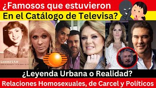 Famosos que estaban en el catálogo de Televisa [upl. by Starling]