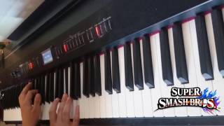 Super Smash Bros  Wii U Menu Theme Piano Cover [upl. by Acinyt]