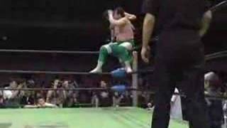 Misawa vs Marufuji Match ending [upl. by Mont446]