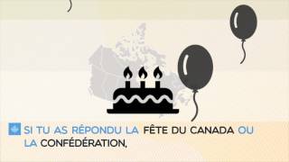 Dates importantes  Découvrir le Canada  Guide détude [upl. by Karon]