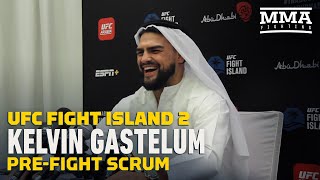 UFC Fight Island 2 Kelvin Gastelum Believes He Has Conquered Demons  MMA Fighting [upl. by Orva]