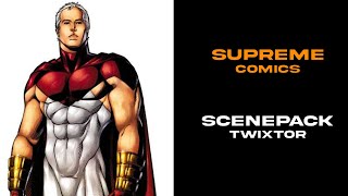 Supreme comics Animation  Scenepack Twixtor [upl. by Vergil161]