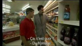 Borat Deleted Scene  At the supermarket [upl. by Tonia]