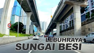 Lebuhraya Sungai Besi  Razak City Residences  Simpang Kuchai Lama Kg Malaysia Tambahan amp TBS [upl. by Siul]