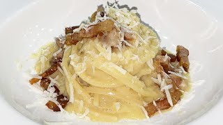 SPAGHETTI ALLA CARBONARA RICETTA ORIGINALE [upl. by Llesram]