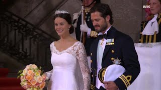 Royal wedding Prince Carl Philip of Sweden marries Sofia Hellqvist 2015 [upl. by Aicener]