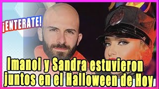 Imanol y Sandra Itzel también estuvieron juntos en el Halloween de Hoy [upl. by Desiree]