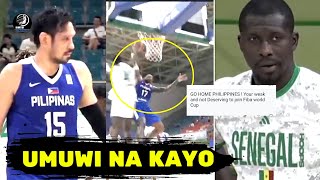 PINAPAUWI ng SENEGAL ang Gilas pilipinas at Sinabihan pa na MAHINA  Ganti ng API  Gilas vs Senegal [upl. by Rochelle]