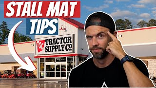 7 PRO Tips for Stall Mat Gym Flooring [upl. by Sigfrid]