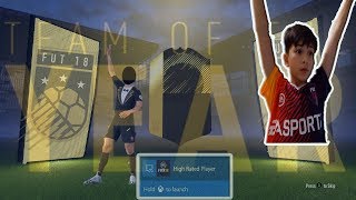 HUGE TOTY PACKS  FIFA 18 Ultimate Team MY BEST PACK THIS YEAR [upl. by Malin228]