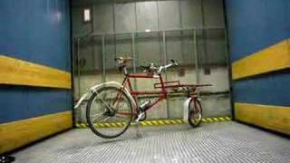 Cargo Bike in Freight Elevator [upl. by Rehoptsirhc]